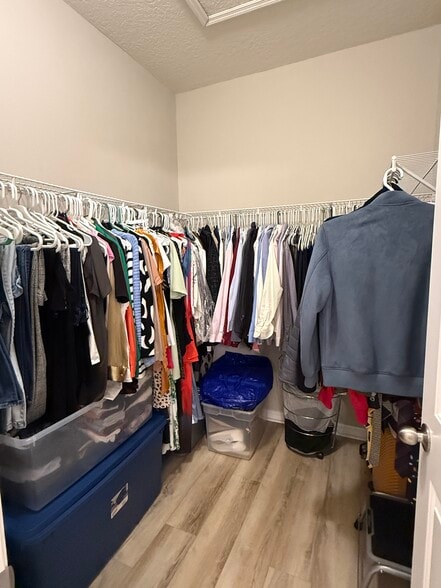 Primary walk-in closet - 9410 Georgian Park Ln