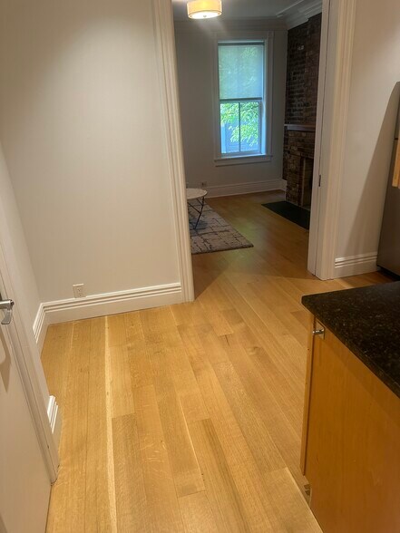 Area for small table in kitchen - 30 Downing St