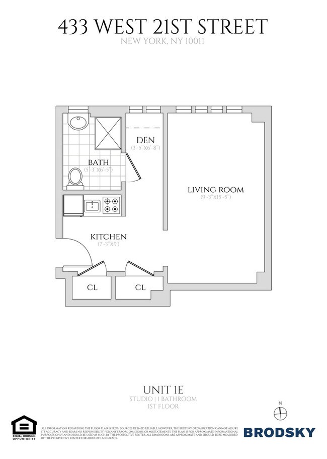 Floorplan - 433 West 21st Street