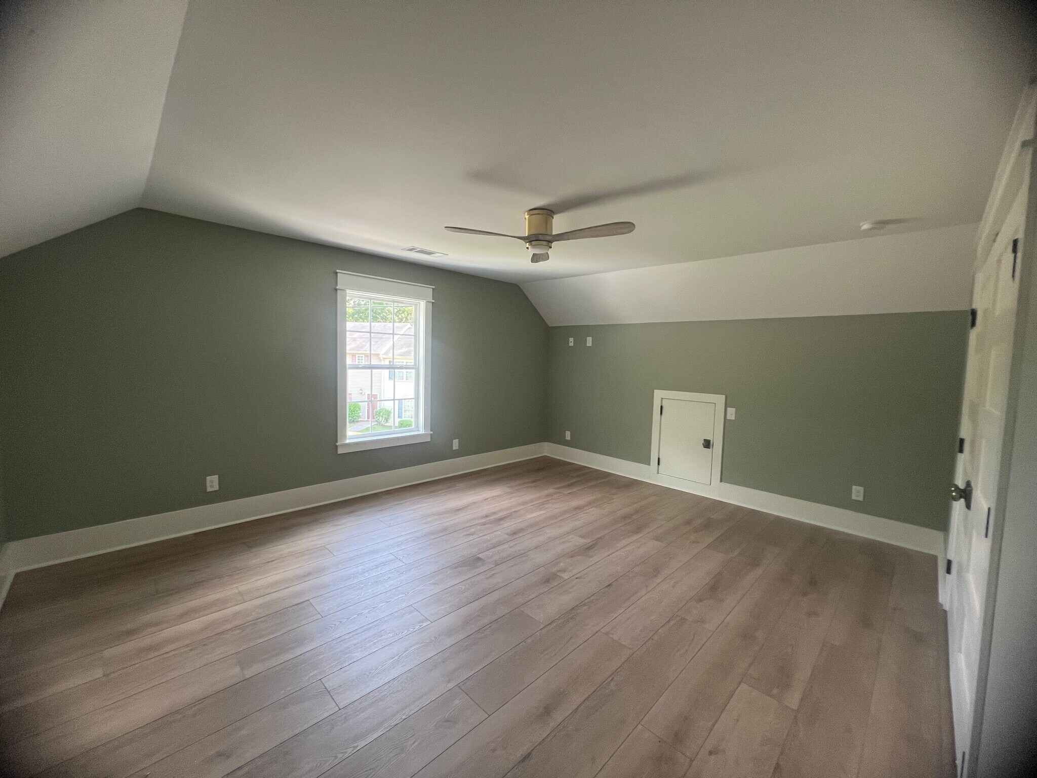 Bedroom 1 with spacious closet and storage space - 1250 S Madison Ave