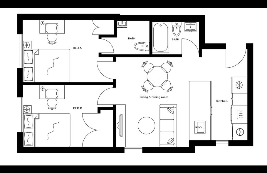 Building Photo - Room in Shared 2 bed/2 bath home
