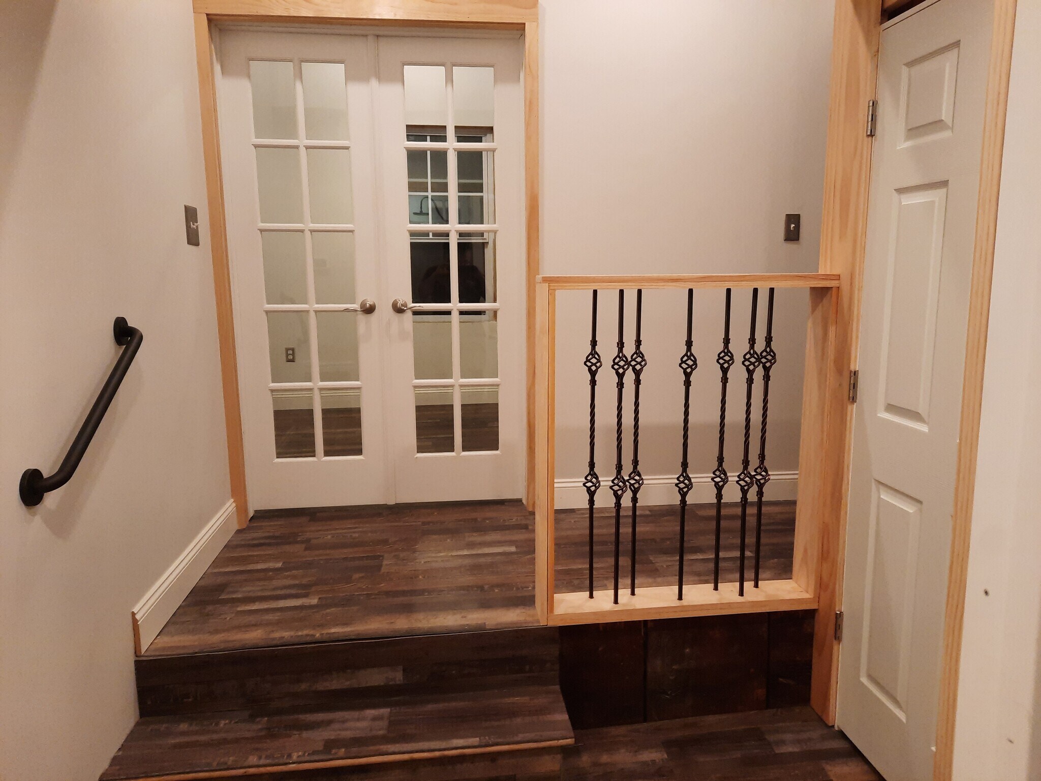 custom railing - 247 Main St