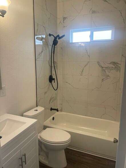 Hallway bathroom - 704 S Soto St