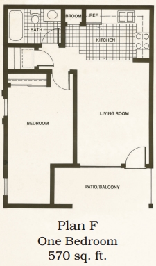 Plan F - Canterbury Court