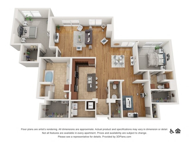 Floorplan - The Residence at Southpark