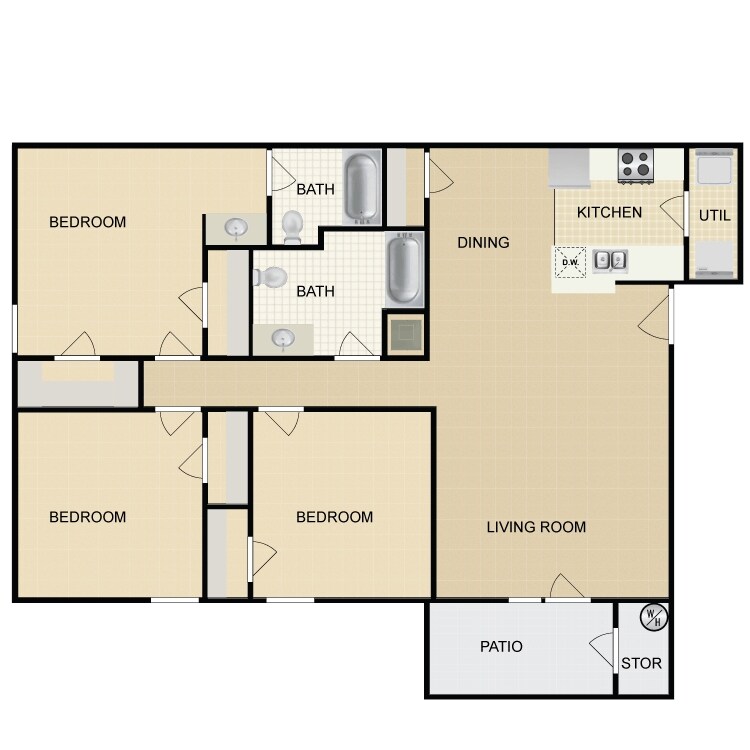 Cambridge Park 3414 Shortcut Rd Pascagoula MS 39581 Apartment Finder