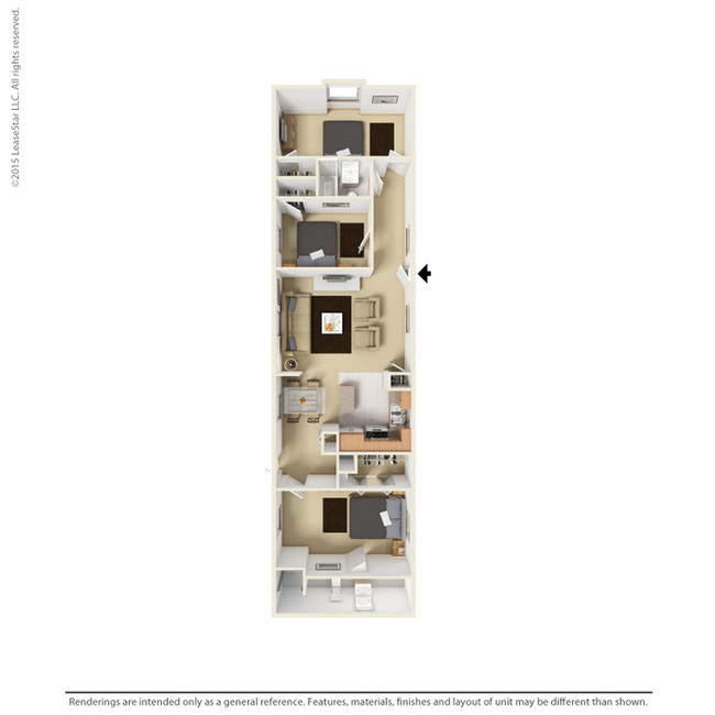 Floorplan - Queen Anne Courts