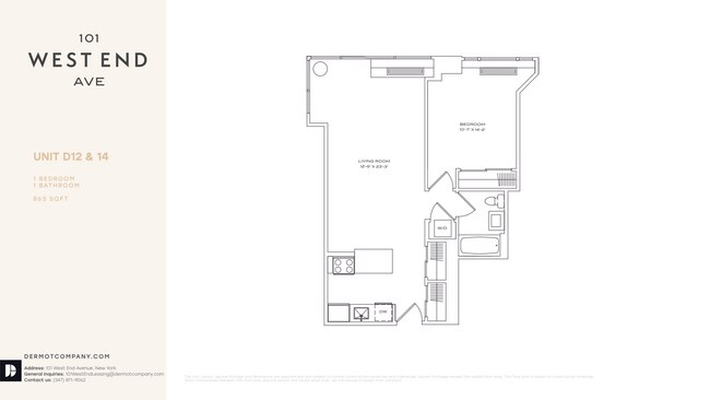 Floorplan - 101 West End Avenue