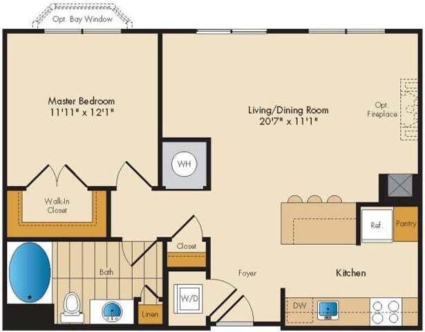 Floorplan - The Village at Taylor Pond