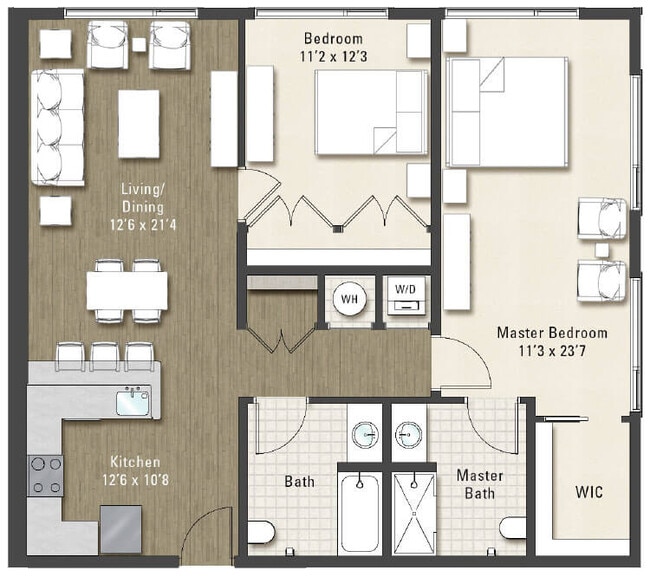 Floorplan - Stratus on Hudson