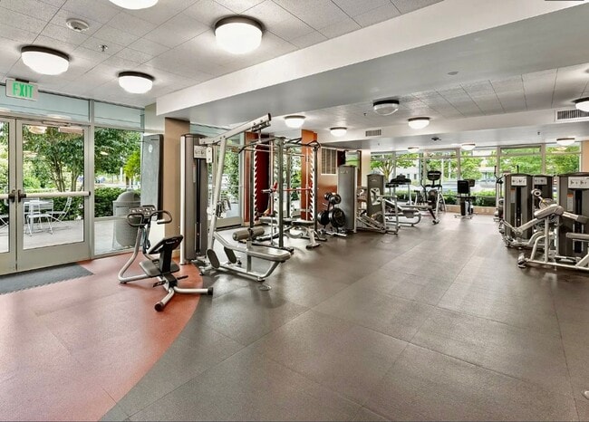 Building Photo - Exquisite Condominium at the Renowned Waterfront Pearl with Views of the River, Work Out Facility...