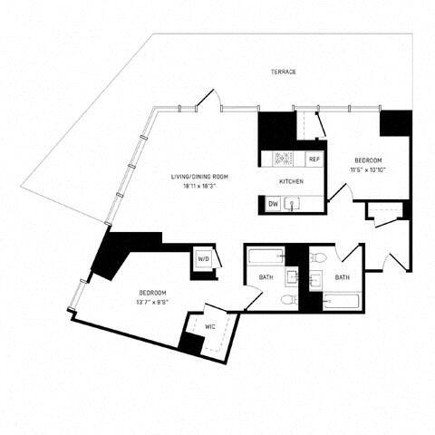 Floorplan - Two Blue Slip