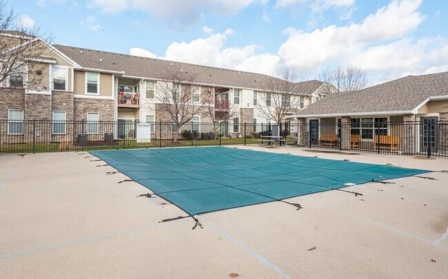 pool in front of the building - 10325 Providence Dr