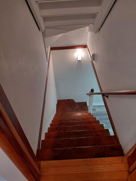Stairs to basement - 3836 Brummel St