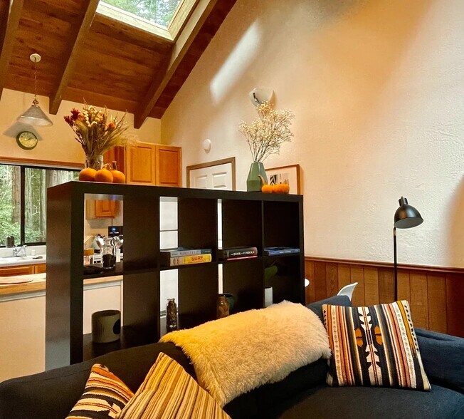 Living room to kitchen - 75 Fern Rd