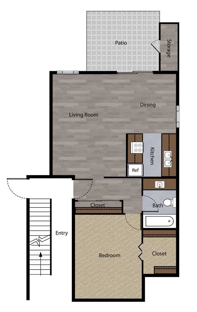 Floorplan - St. Charles Oaks Apartments