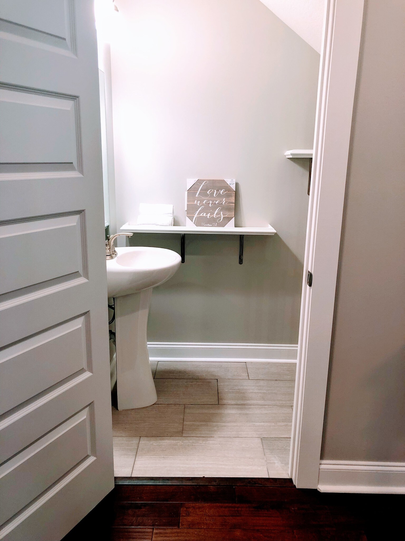 1/2 bath (downstairs) - 1220 Pithon St