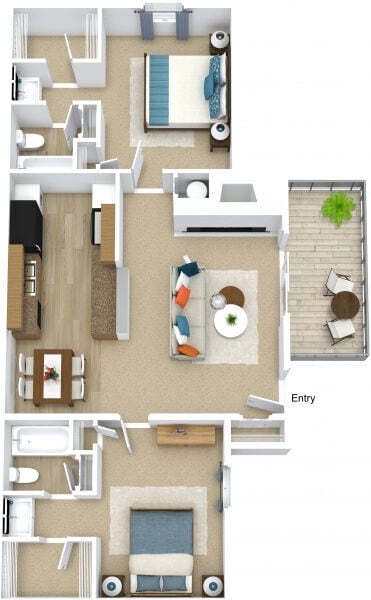 Floorplan - The Woodlands