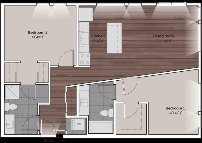 Floorplan - Domain at Wash Park