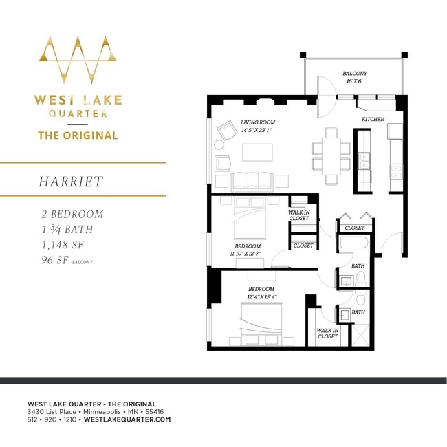 Floorplan - The Original at West Lake Quarter