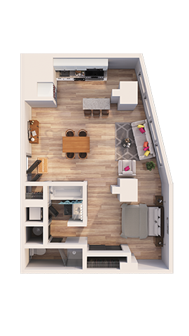 Floorplan - Roosevelt Lofts