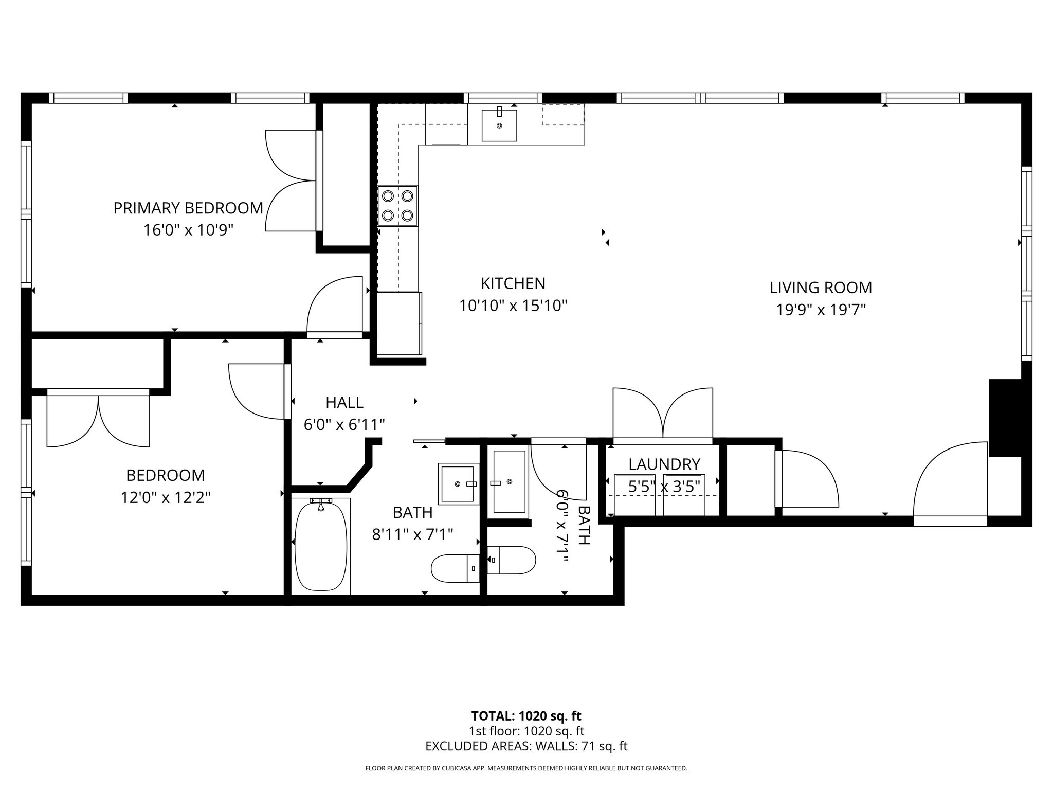 Floor Plan - 1209 Littleton Rd