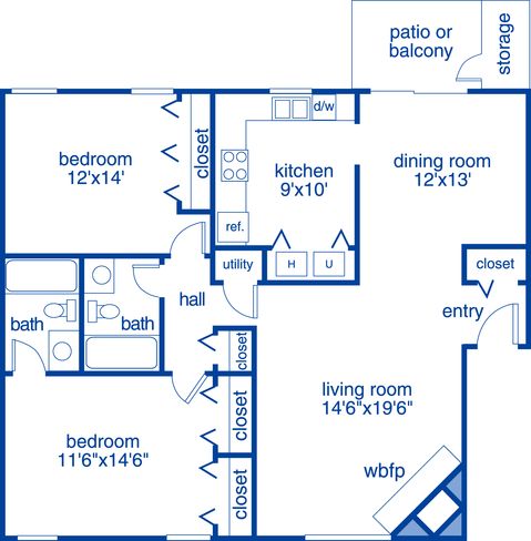 Floorplan - Merrick Place