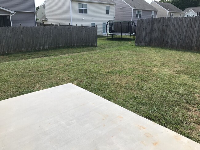 Back Yard - 1217 Copperstone Way