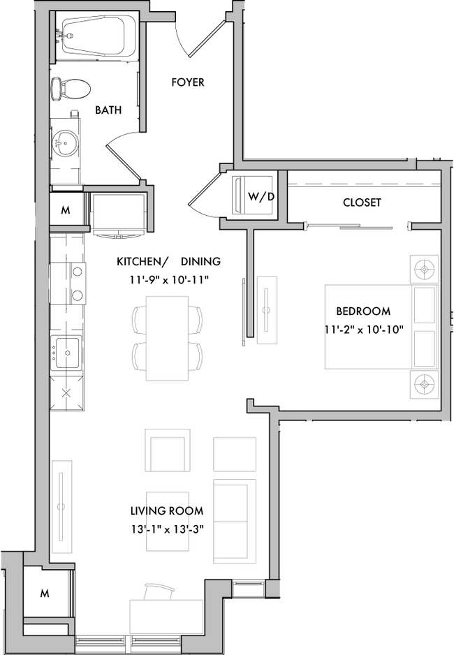 Floorplan - Melford Mansions