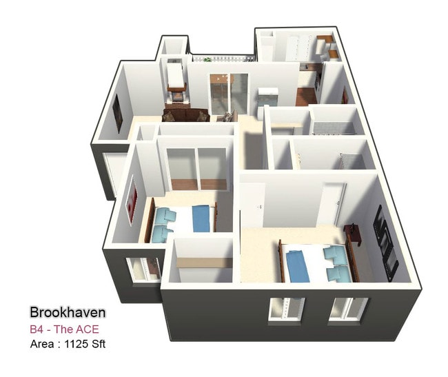 Two Bed / Two Bath - Brookhaven