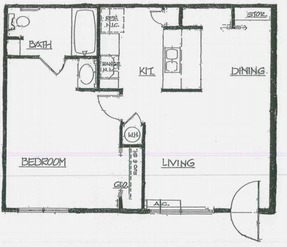 Floorplan - Shady Oaks Manor