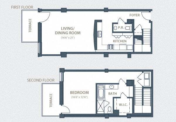 Floorplan - The Lofts At 1835 Arch