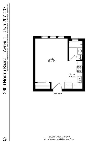 Building Photo - 2606 N Kimball Ave