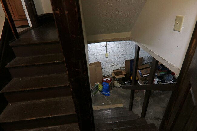 Stairway to the basement - 372 E Oakland Ave