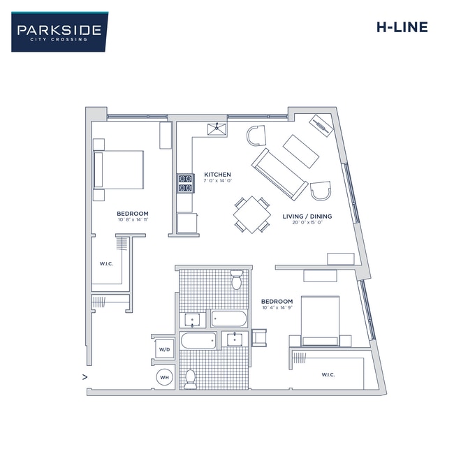 Floorplan - Parkside at City Crossing
