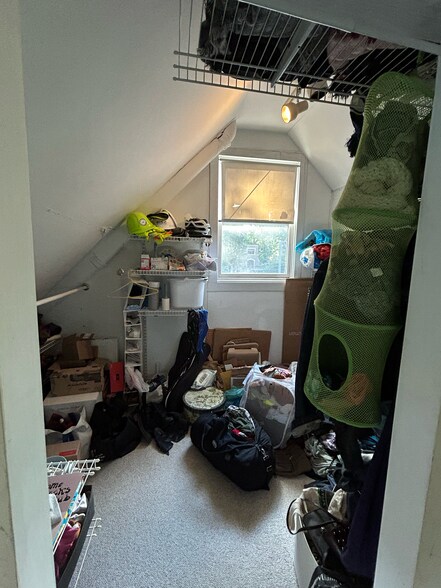 Top Floor Open Closet - 2207 Grandview Ave