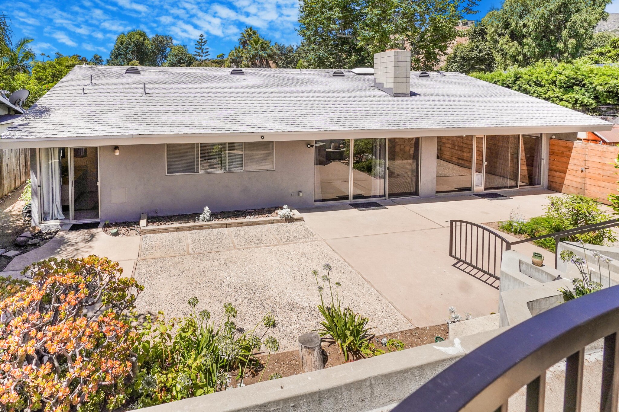 Back of house - 6216 Paseo Canyon Dr