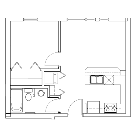 Floorplan - Eastlake 2851 Apartments