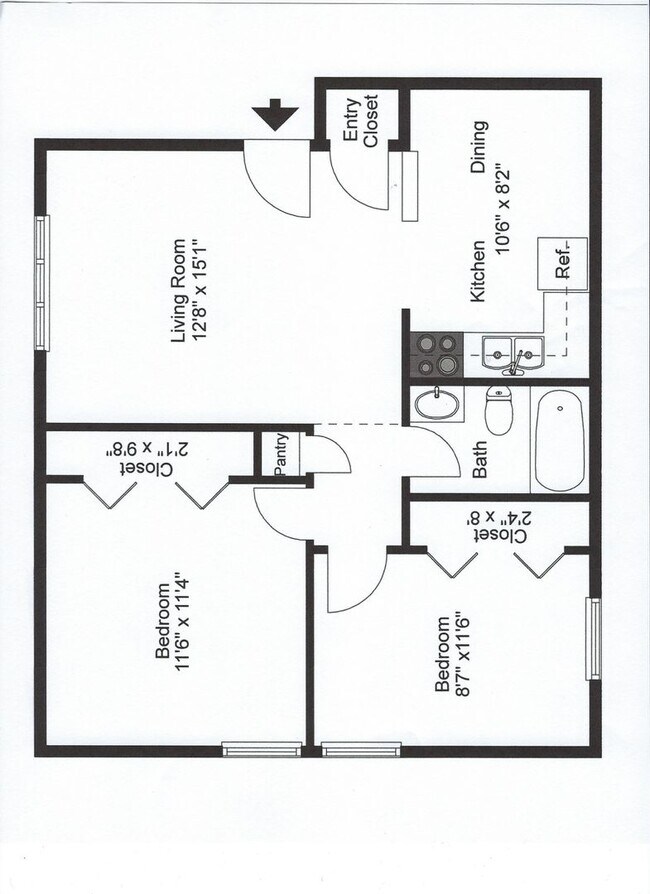 Building Photo - Forestview 2 Bedroom Lower Unit