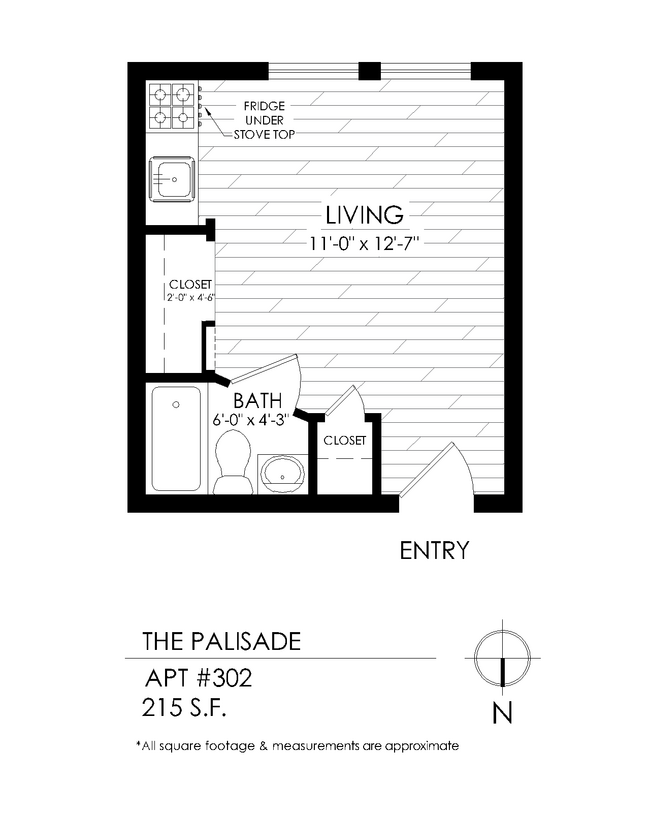 Floorplan - Palisade Apartments