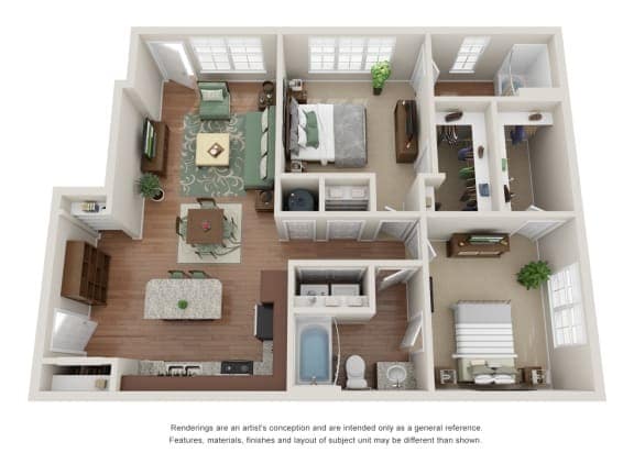 Floorplan - Flora 4050