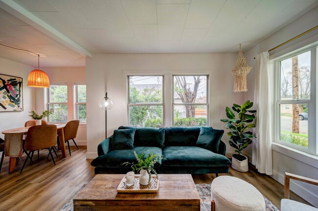 lots of natural light in the living space. - 1229 Orange Ave