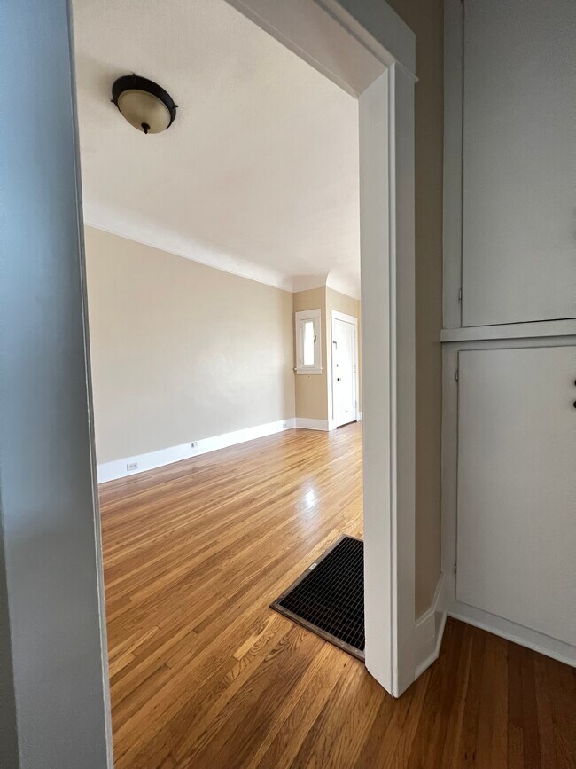 View from the hallway towards the front door - 1642 La Fayette Rd