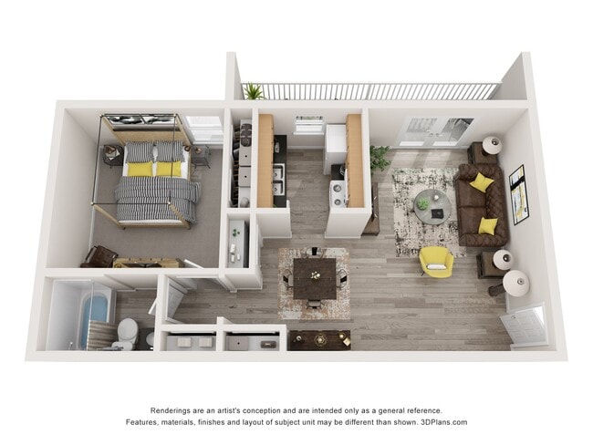 Floorplan - Bradford Gwinnett Apartments