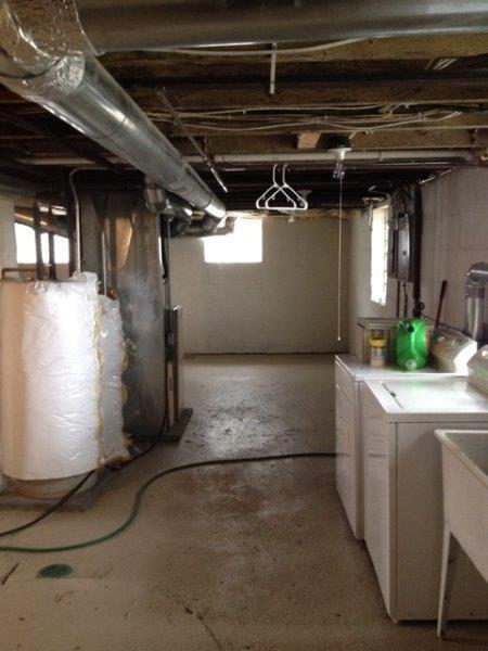 Basement, storage area - 220 W Maple St