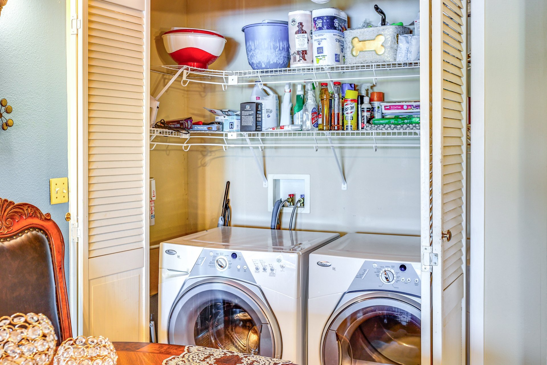 Washer and dryer on the mail floor - 26332 135th Ave SE