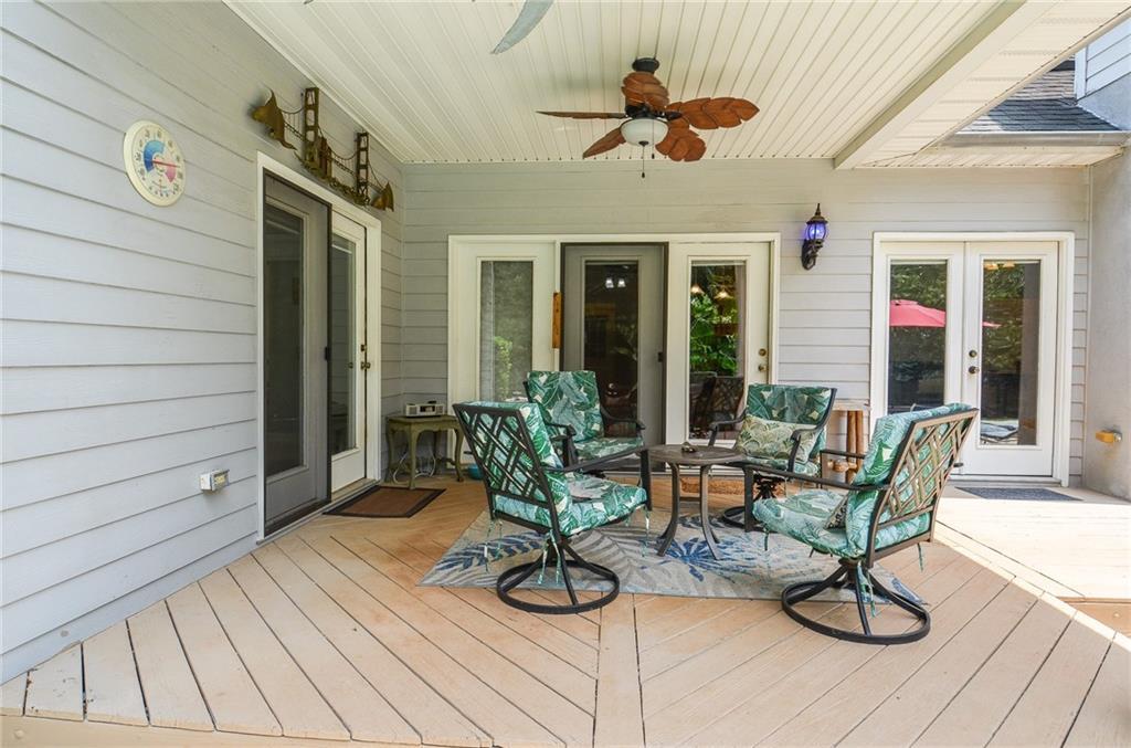 Covered Deck - 223 Windsong Ln SW