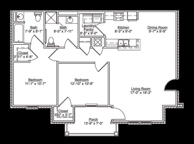 2BR/2BA - Potemkin Senior Village