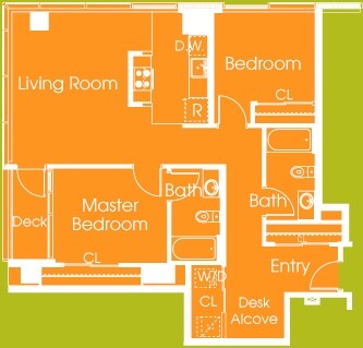 2 bedroom 2 bath - Aspira