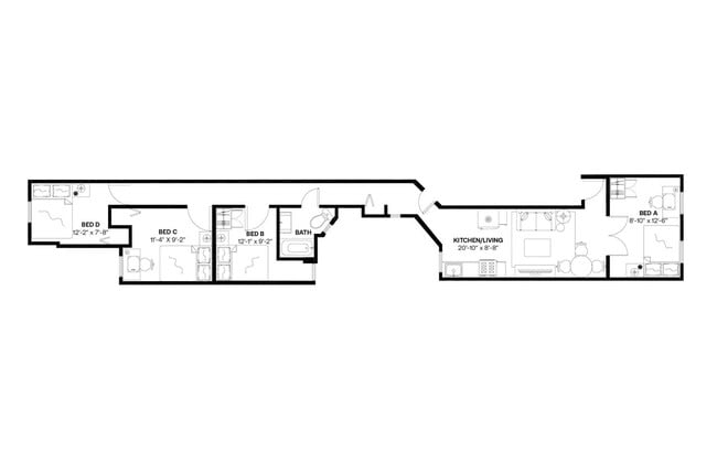 Building Photo - Room in Shared 4 bed/1 bath home